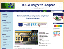 Tablet Screenshot of icborghettolodigiano.gov.it